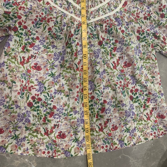 The GREAT Prairie Top, Floral Print, Size Medium - Picture 7 of 11